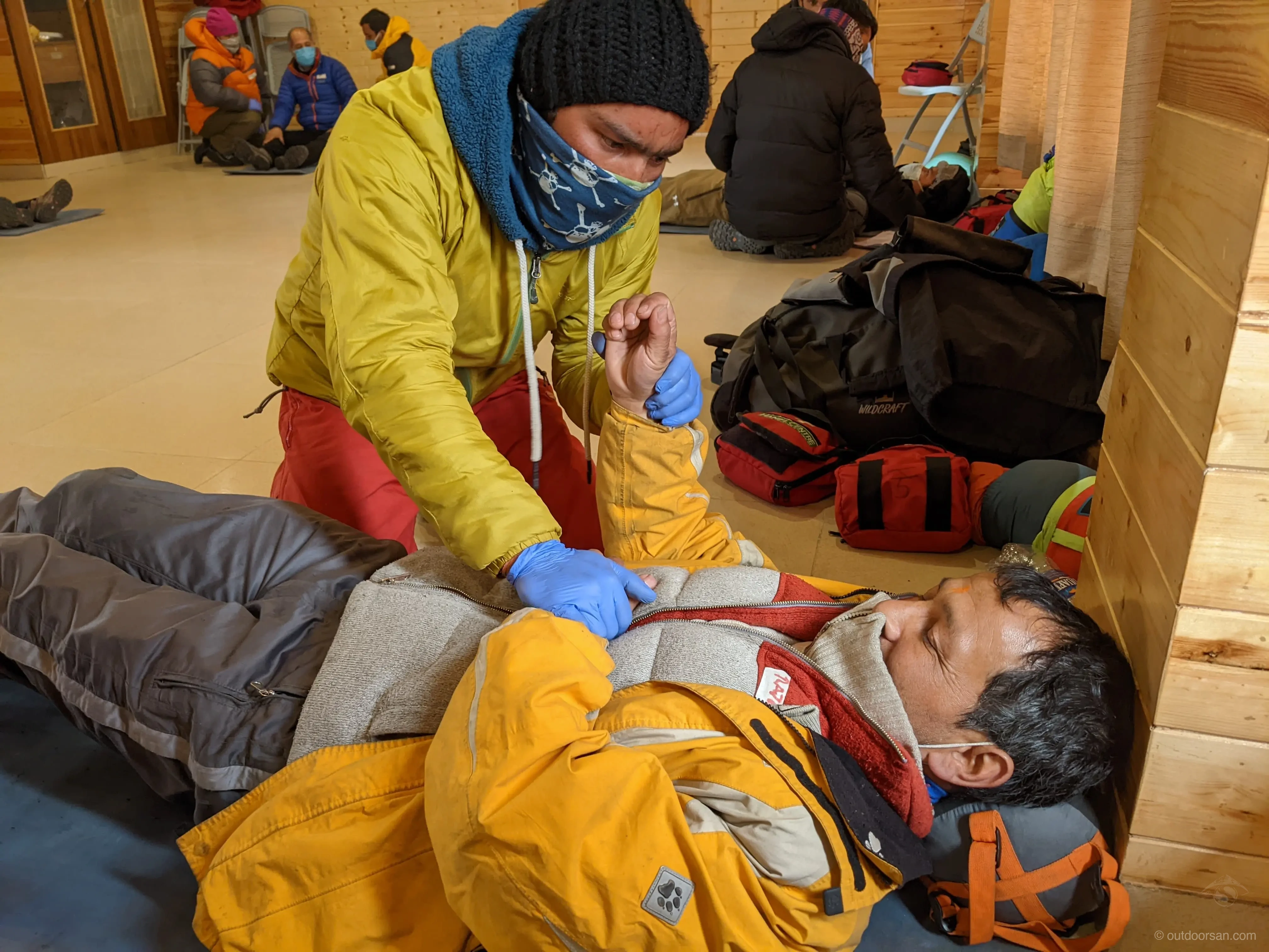 Wilderness First Aid training