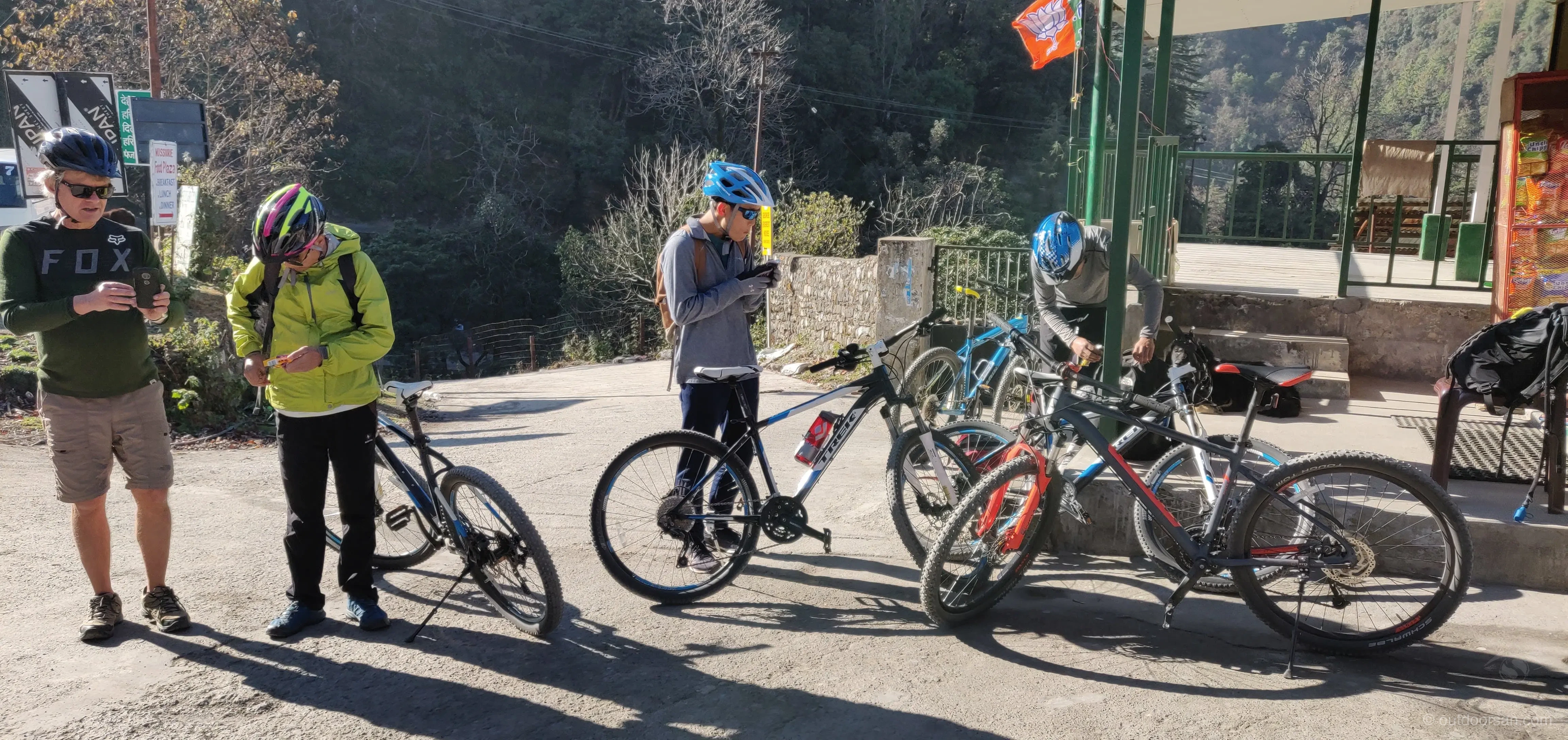 Cycling in Mussoorie