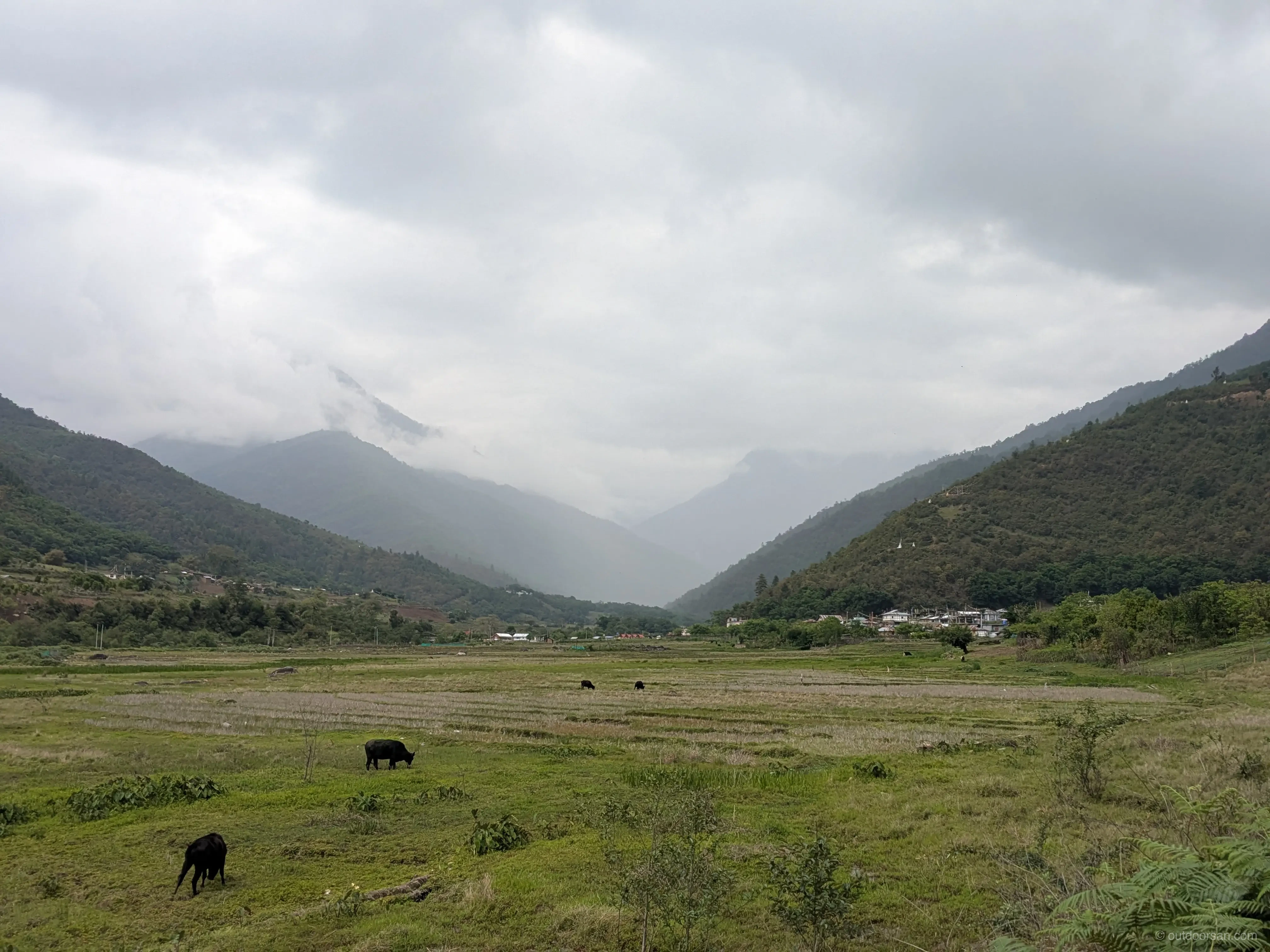 Mountain vista in Western Arunachal Pradesh