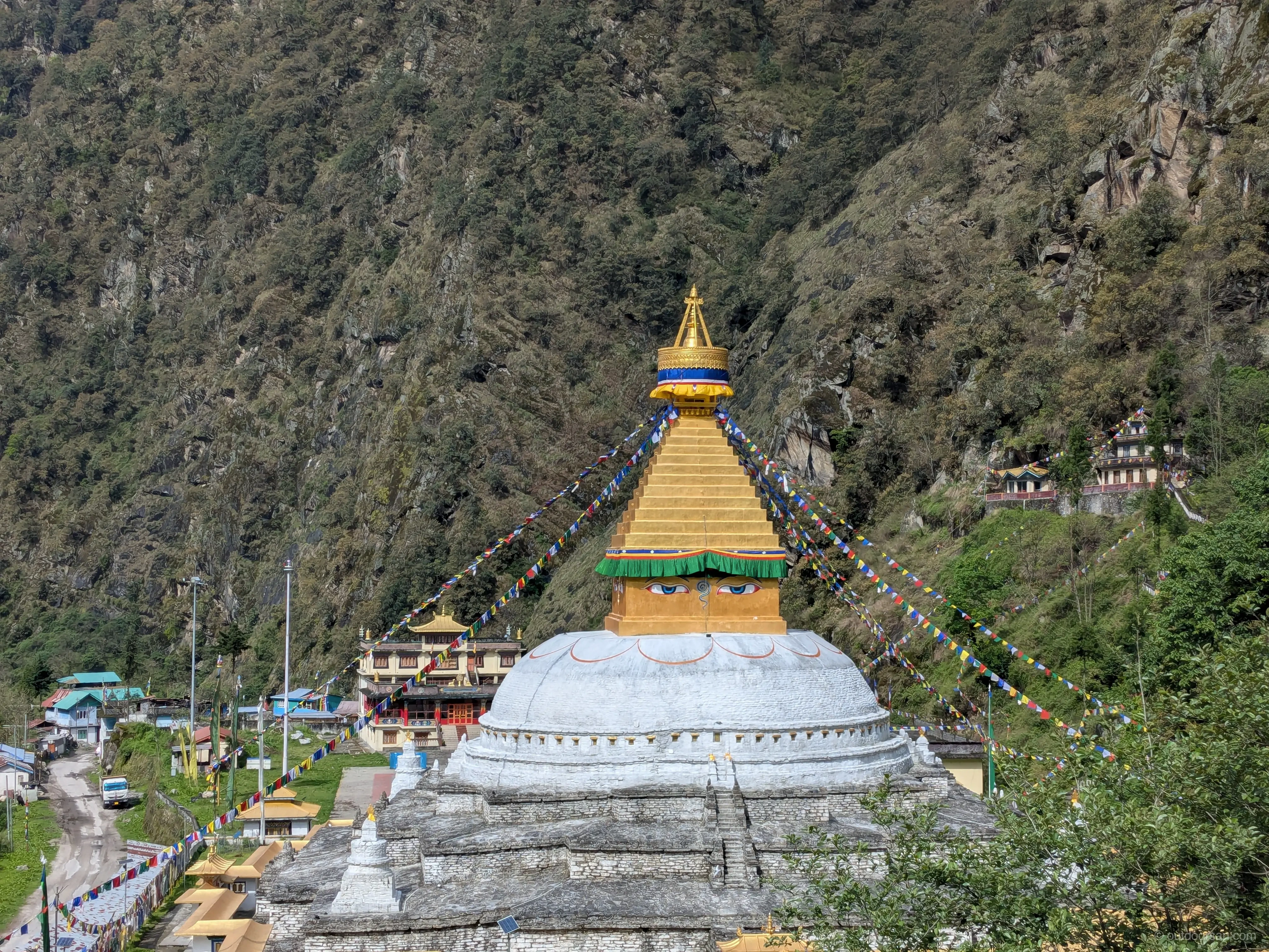 Gorsam chorten, Zemithang