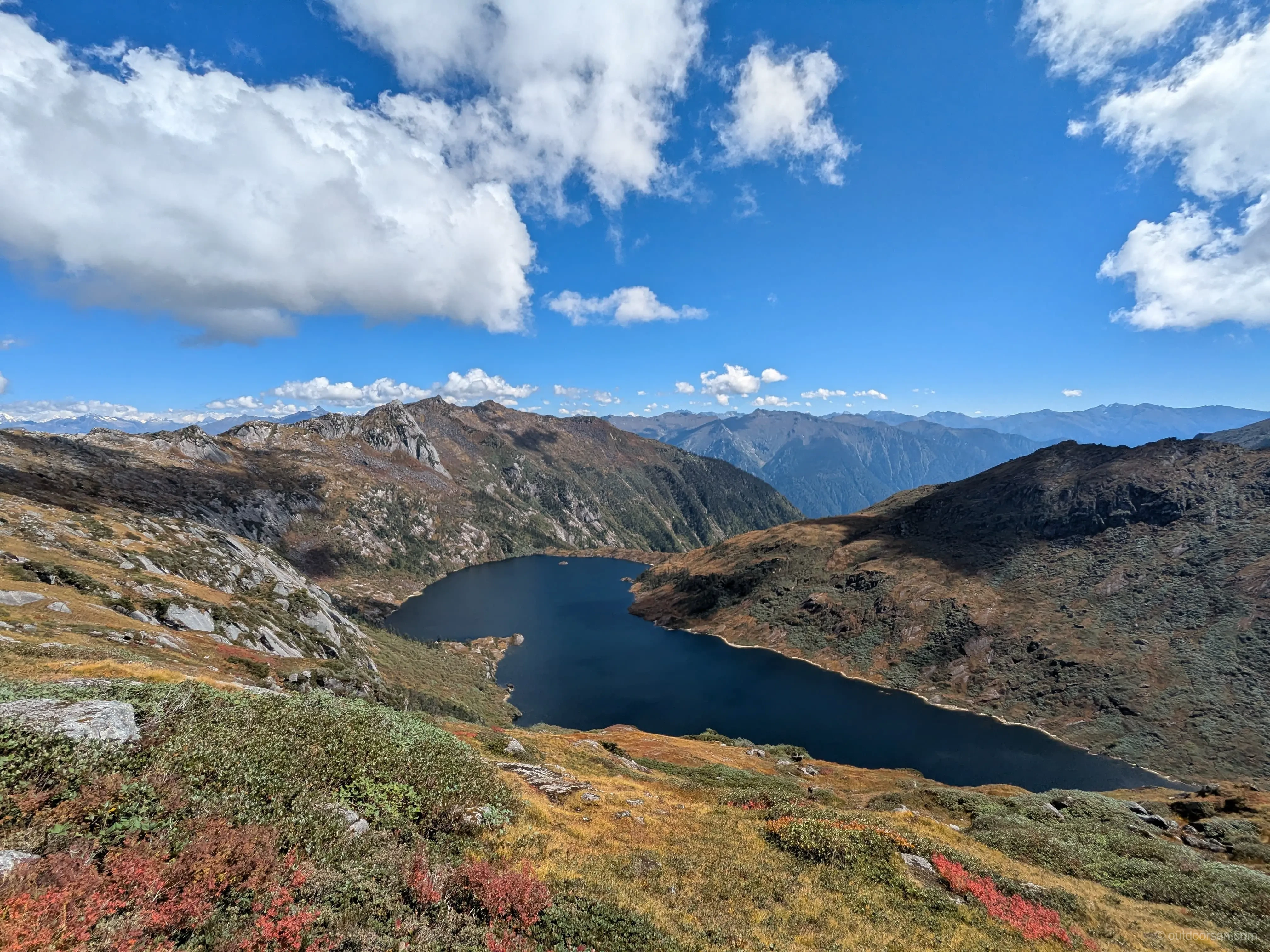 Alpine lake in the Dibang Valley