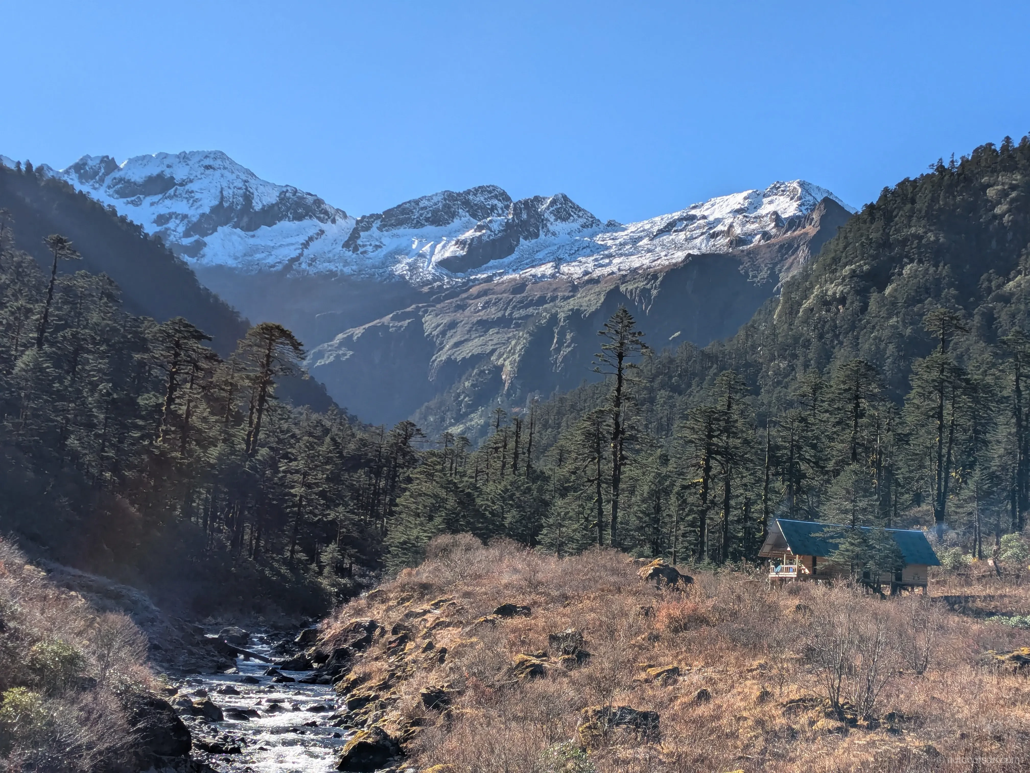 The picturesque BC bathing in sunshine