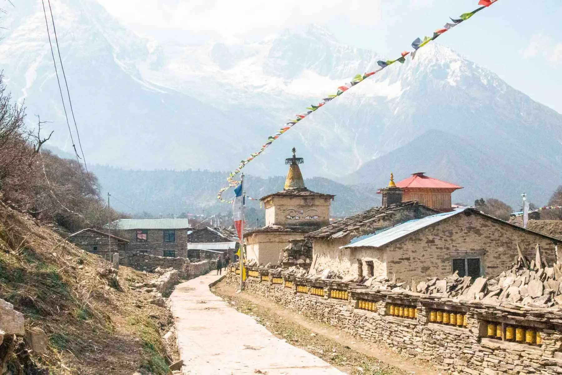 Cultural landscape of the Manaslu region