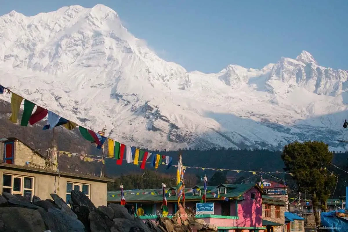 Manaslu Circuit Himalayan landscape